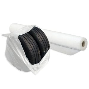 Set 100 Sacchi per Pneumatici Universali da 100×70 cm. Per Stoccaggio e Cambio Pneumatici