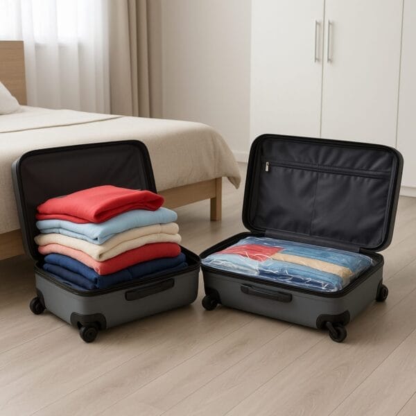 Sacchi Salvaspazio per Vestiti da 50x60 cm