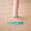sedie ovali beige gommini Gommini antigraffio per sedia in polipropilene da interno esterno con piedini antiscivolo