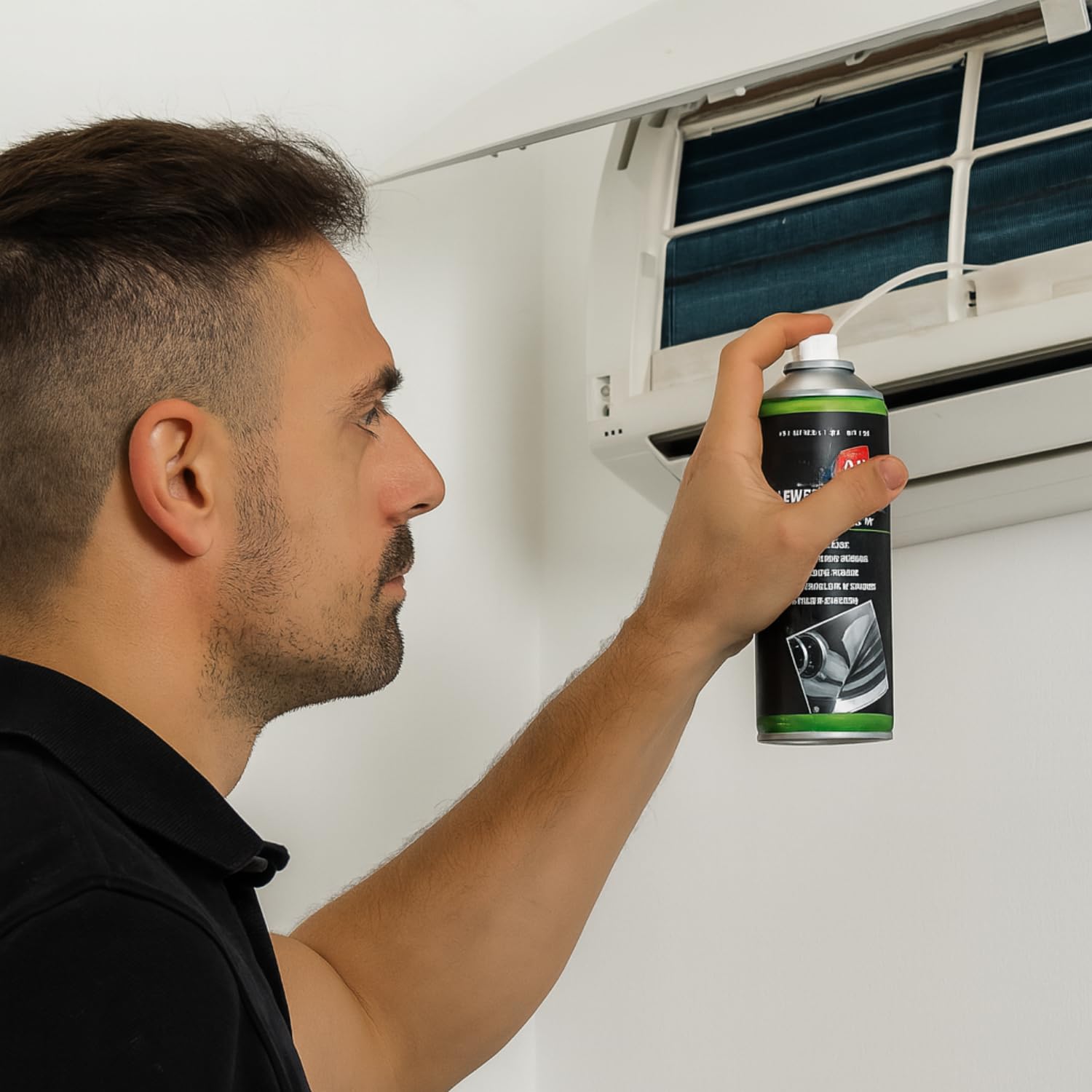 Spray igienizzante climatizzatori 400 ml uso domestico auto e ufficio