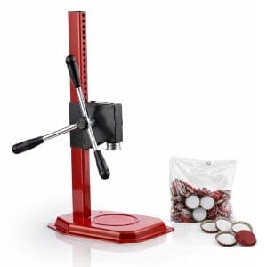 Tappatrice per tappi a corona a 3 leve da 26×51 cm