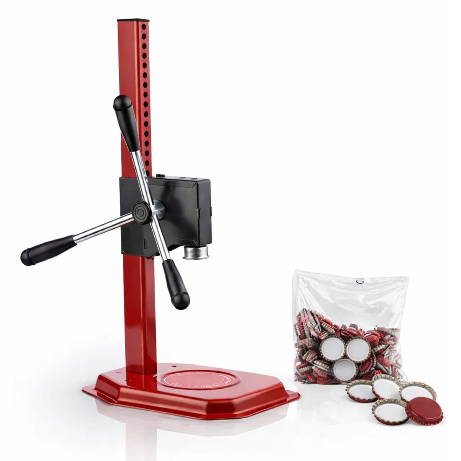 tappatrice a cremagliera principale Tappatrice a cremagliera manuale per bottiglie con tappi a corona