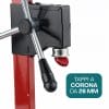 tappatrice a cremagliera tappi Tappatrice a cremagliera compatibile con tappi a corona da 26 mm
