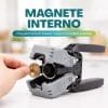 tappatrice magnete Magnete interno della tappatrice a 2 leve per centraggio perfetto del tappo