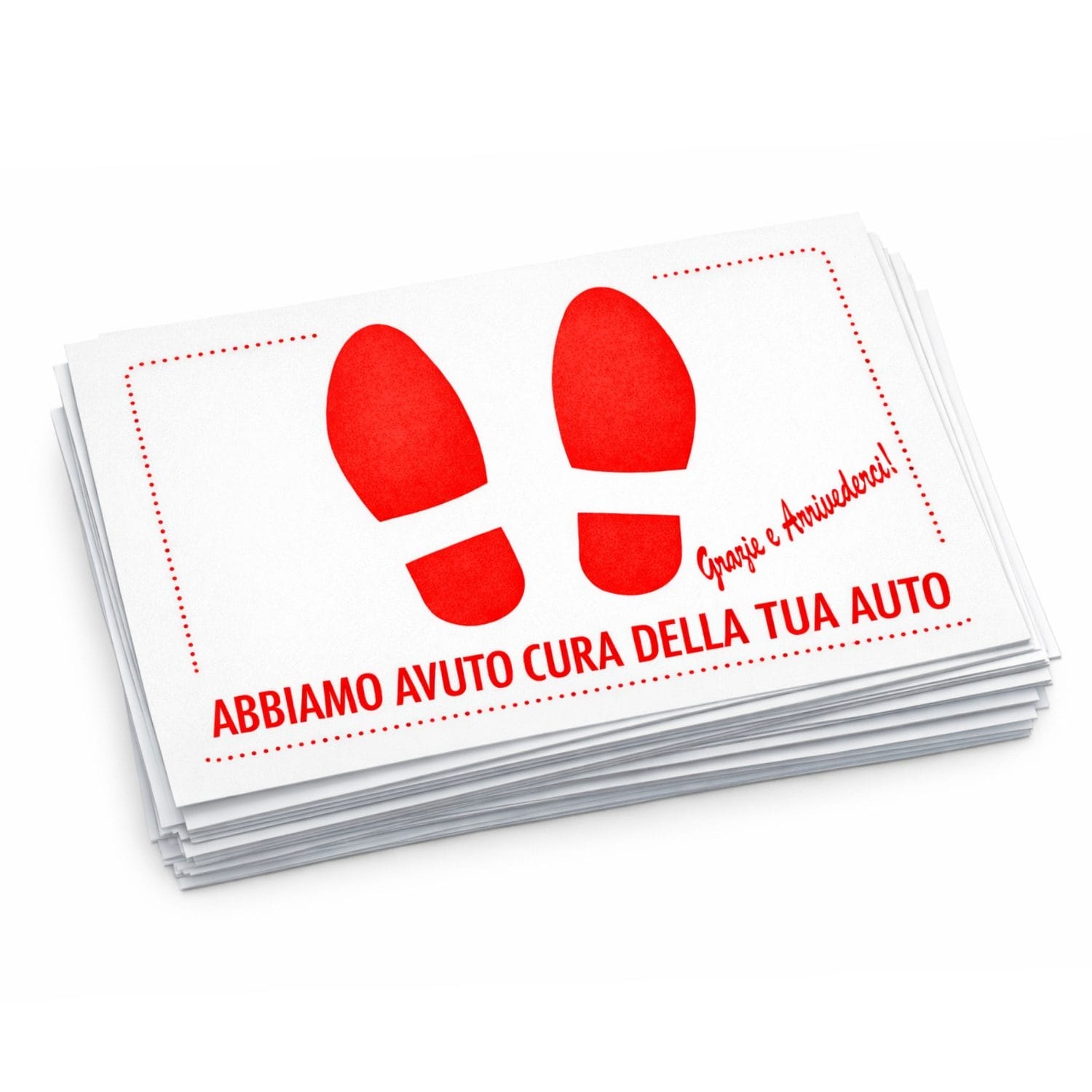 Pacco tappetini carta auto usa e getta