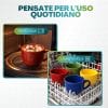 tazze colorate 450ml lavastoviglie emicroonde Tazze colorate 450 ml adatte a microonde e lavastoviglie uso quotidiano