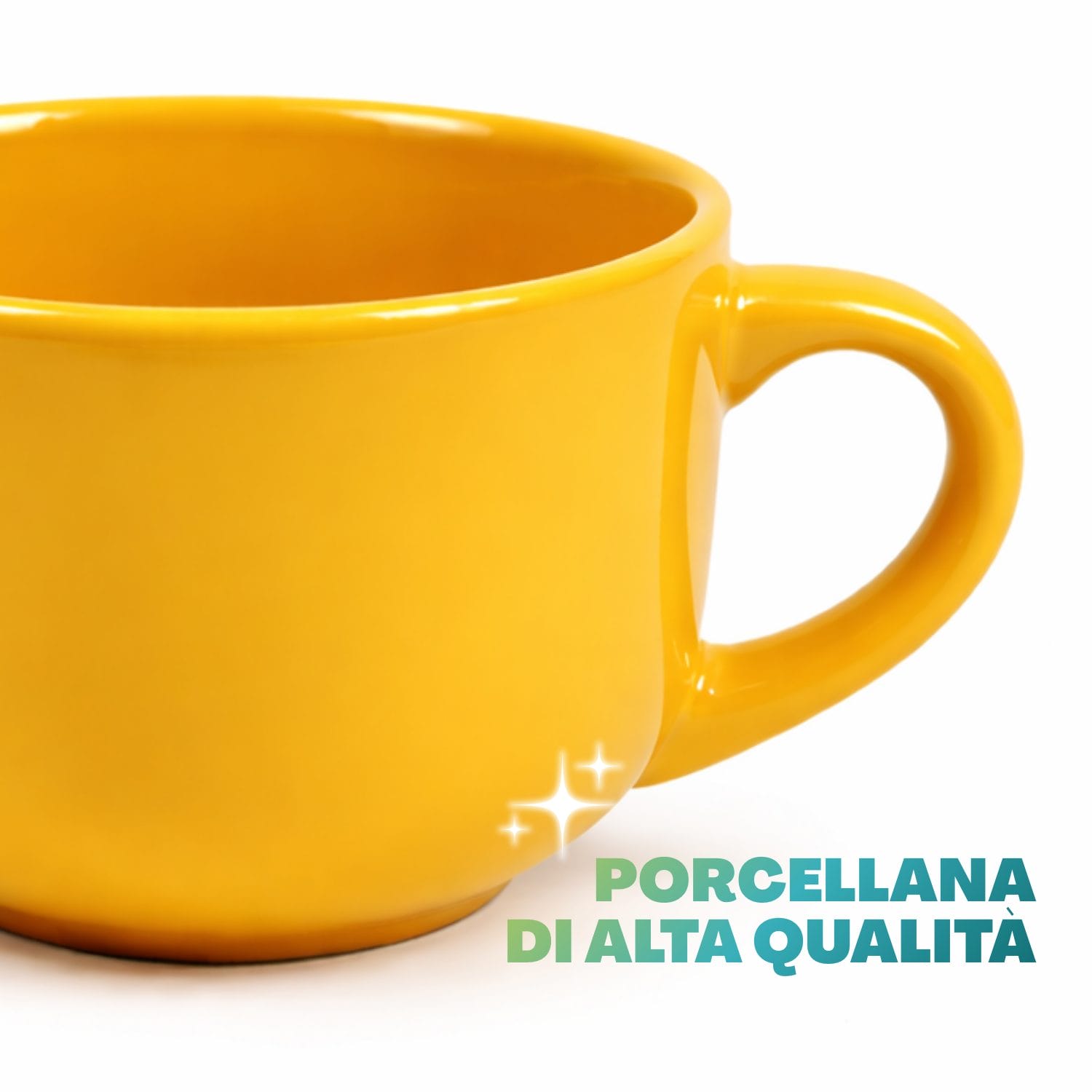 tazze colorate 450ml qualità Tazza colorata 450 ml in porcellana resistente alta qualità