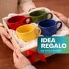 tazze colorate 450ml regalo Set tazze colorate 450 ml idea regalo per casa amici e famiglia