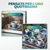 tazzine colorate con piattino 80ml lavastoviglie microonde Tazzine caffè colorate con piattino 80 ml adatte a microonde e lavastoviglie