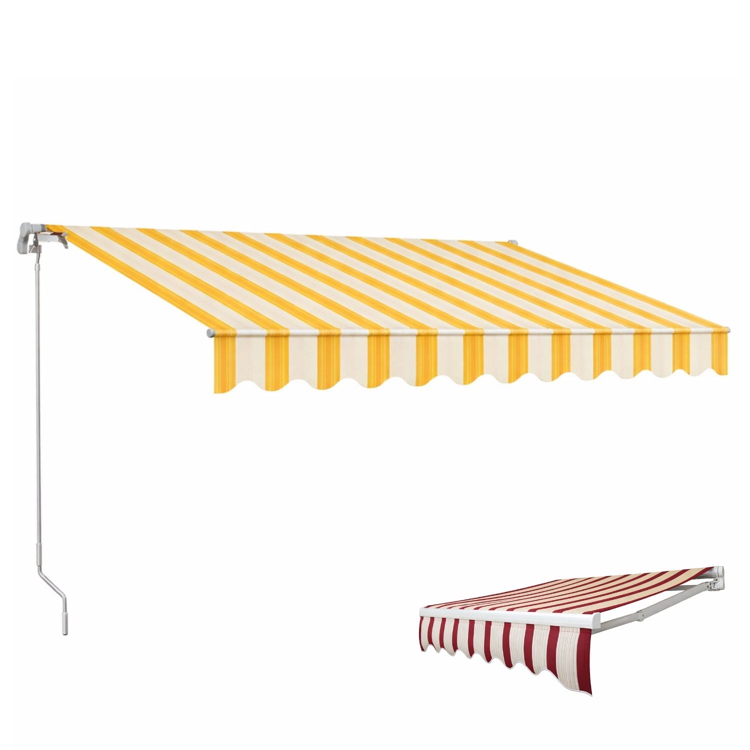 Sangiorgio: Tenda da Sole a Barra Quadra 400×300 cm