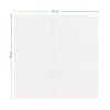 tovaglioli-17x17-misure Tovagliolo bianco 17x17 cm 1 velo in pura cellulosa Paluplus – formato compatto per dispenser bar