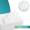 tovaglioli-monovelo Dettaglio tovagliolo monovelo in pura cellulosa bianco per bar e ristoranti