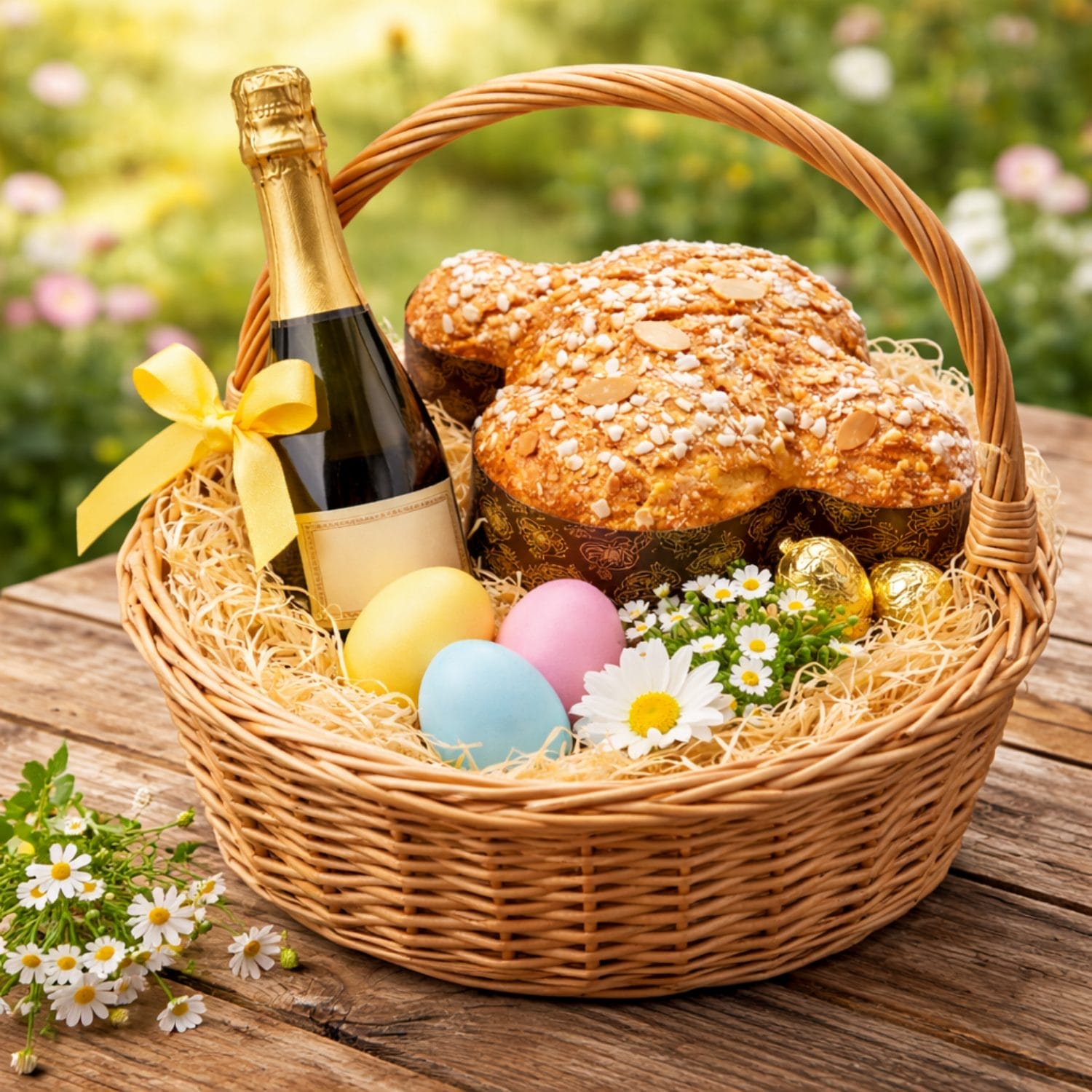 Trucioli di legno per decorazioni e cesti regalo