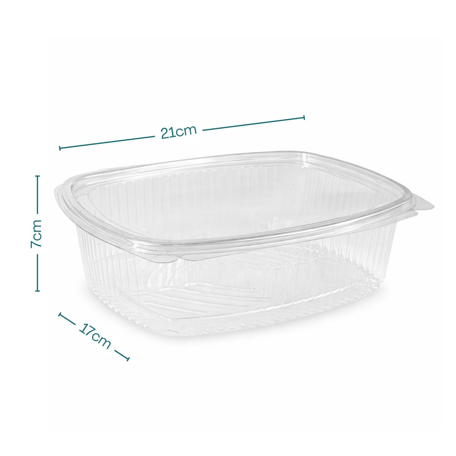 Vaschetta in plastica PET 1500 ml