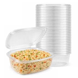 Vaschette ovali plastica trasparente 1500 CC