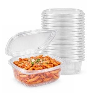 BENECREAT 24 Pack Contenitori In Plastica Trasparente Con Coperchio In - Foto 8