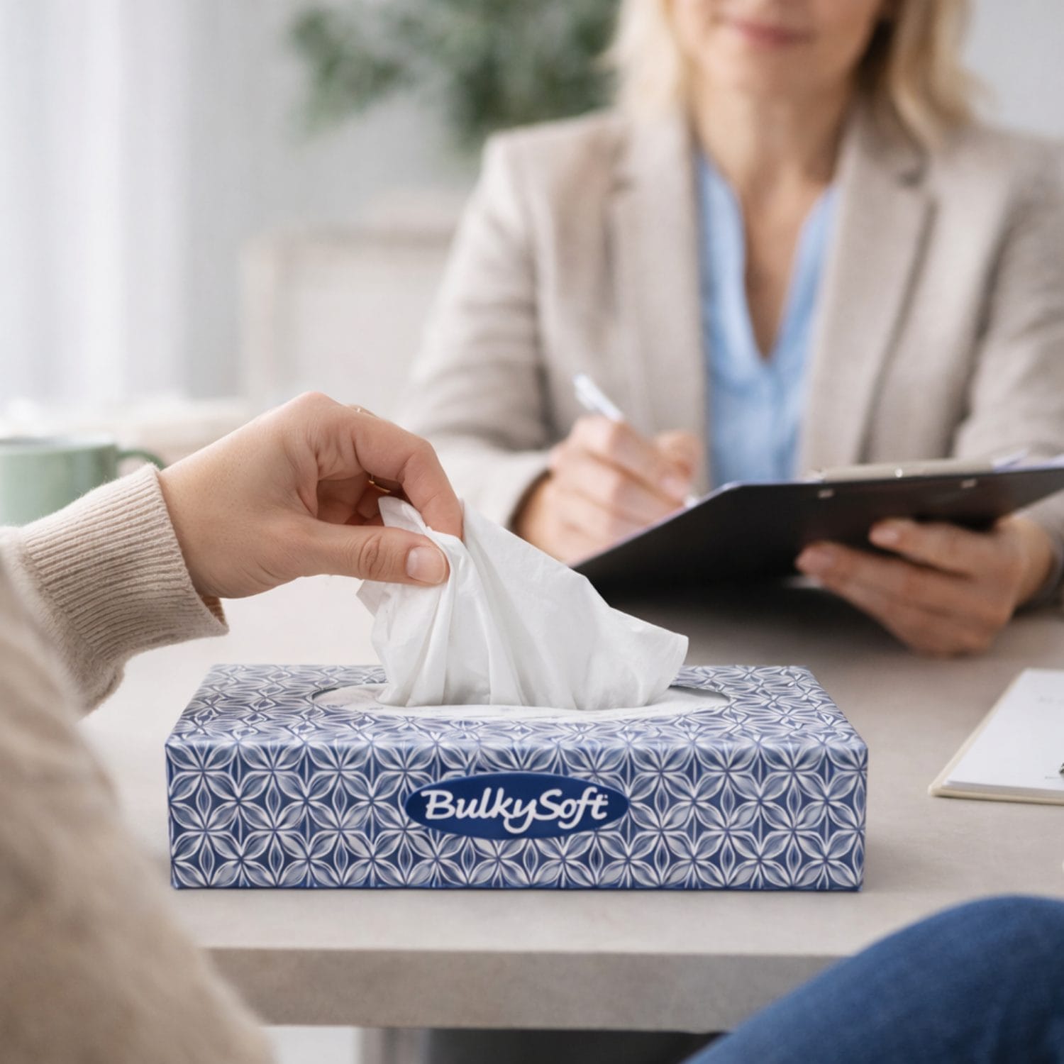 Fazzoletti velina 2 veli in scatola per uso casa e ufficio