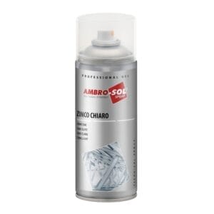 Bomboletta di Zinco Chiaro brillante in spray da 400 ml